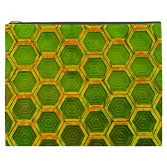 Hexagon Windows Cosmetic Bag (xxxl) by essentialimage365