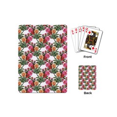 Flowers Pattern Playing Cards Single Design (mini) by goljakoff