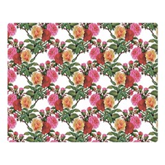 Flowers Pattern Double Sided Flano Blanket (large)  by goljakoff