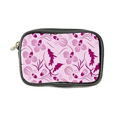 Dark Pink Flowers Coin Purse by Eskimos