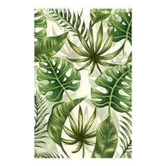 Tropical Leaves Shower Curtain 48  X 72  (small)  by goljakoff