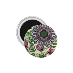 Mandala Flower 1 75  Magnets