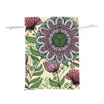 Mandala flower Lightweight Drawstring Pouch (S) Front