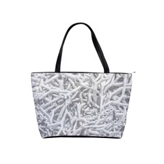 Dry Roots Texture Print Classic Shoulder Handbag by dflcprintsclothing