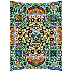 Sugar Skulls Pattern Back Support Cushion