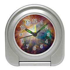 Colorful Galaxy Travel Alarm Clock by ExtraGoodSauce