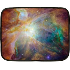 Colorful Galaxy Fleece Blanket (mini) by ExtraGoodSauce