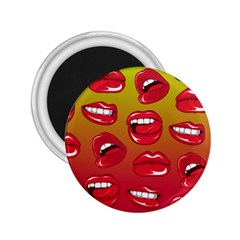 Hot Lips 2 25  Magnets by ExtraGoodSauce