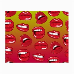 Hot Lips Small Glasses Cloth (2 Sides) by ExtraGoodSauce