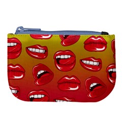 Hot Lips Large Coin Purse