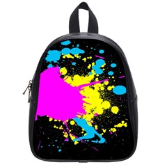 Splatter Splatter School Bag (small) by ExtraGoodSauce