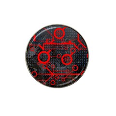 Tech - Red Hat Clip Ball Marker (4 Pack) by ExtraGoodSauce
