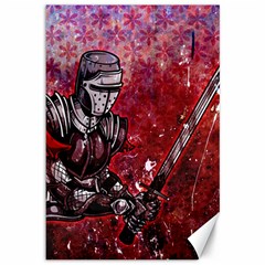 Knight Canvas 12  X 18  by ExtraGoodSauce