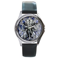 Kraken Round Metal Watch by ExtraGoodSauce