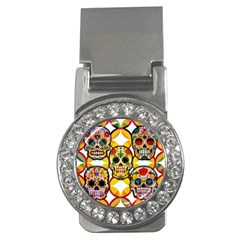 Sugar Skulls Money Clips (CZ) 