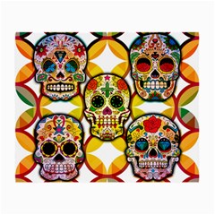 Sugar Skulls Small Glasses Cloth (2 Sides)