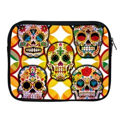 Sugar Skulls Apple iPad 2/3/4 Zipper Cases