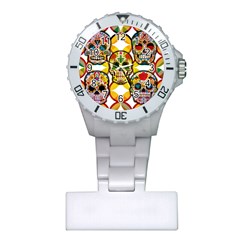 Sugar Skulls Plastic Nurses Watch