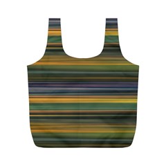 Multicolored Linear Abstract Print Full Print Recycle Bag (m) by dflcprintsclothing