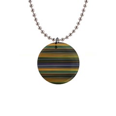Multicolored Linear Abstract Print 1  Button Necklace by dflcprintsclothing