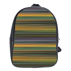 Multicolored Linear Abstract Print School Bag (large)