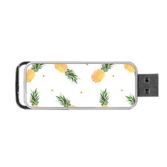 Pineapple Pattern Portable Usb Flash (one Side) by goljakoff