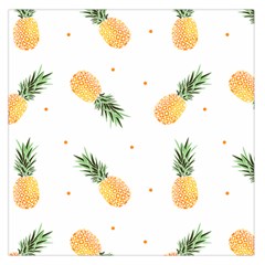 Pineapple Pattern Large Satin Scarf (square) by goljakoff