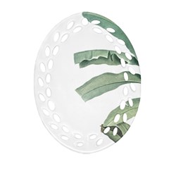 Banana Leaf Ornament (oval Filigree) by goljakoff