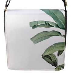 Banana Leaf Flap Closure Messenger Bag (s) by goljakoff