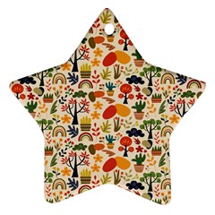 Garden Of Love Ornament (star) by designsbymallika