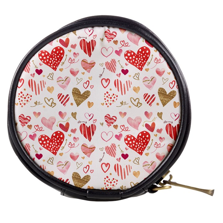 Beautiful Hearts Pattern Mini Makeup Bag