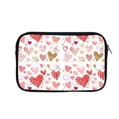 Beautiful Hearts Pattern Apple Macbook Pro 13  Zipper Case by designsbymallika