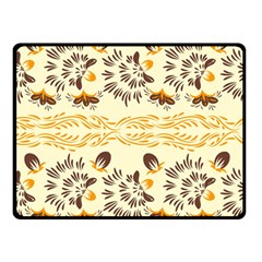 Decorative flowers Double Sided Fleece Blanket (Small) 