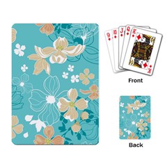 Floral Pattern Playing Cards Single Design (Rectangle)