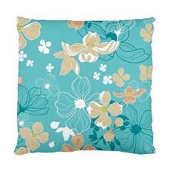 Floral Pattern Standard Cushion Case (One Side)
