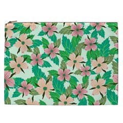 Floral Pattern Cosmetic Bag (xxl) by ExtraGoodSauce