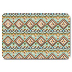 Native American Pattern Large Doormat  by ExtraGoodSauce