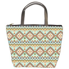 Native American Pattern Bucket Bag