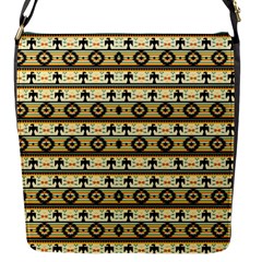 Native American Pattern Flap Closure Messenger Bag (s) by ExtraGoodSauce