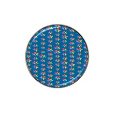 Rainbowcolor Hat Clip Ball Marker (4 Pack) by Sparkle