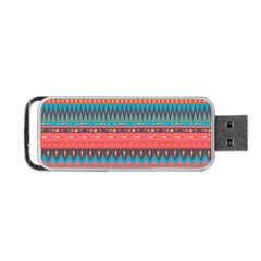 Native American Pattern Portable Usb Flash (one Side) by ExtraGoodSauce