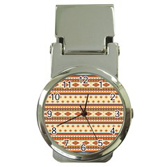 Native American Pattern Money Clip Watches by ExtraGoodSauce