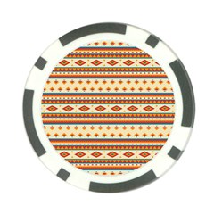 Native American Pattern Poker Chip Card Guard (10 Pack) by ExtraGoodSauce