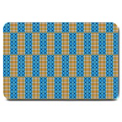 Tartan Pattern Large Doormat  by ExtraGoodSauce