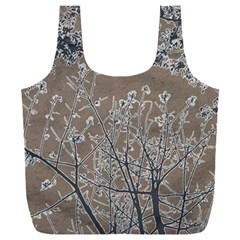 Linear Textured Botanical Motif Design Full Print Recycle Bag (xxxl) by dflcprintsclothing