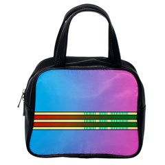 Vaporwave Hack The Planet 4 Classic Handbag (one Side) by WetdryvacsLair