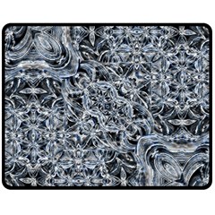 Ice Knot Double Sided Fleece Blanket (medium)  by MRNStudios