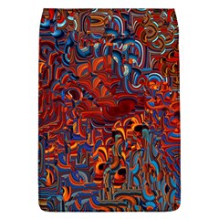 Phoenix in the Rain Abstract Pattern Removable Flap Cover (L)