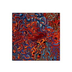 Phoenix in the Rain Abstract Pattern Satin Bandana Scarf