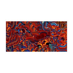 Phoenix in the Rain Abstract Pattern Yoga Headband